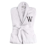 Cotton Embroidered Bathrobe Adults Unisex Bath Robe for Men and Women - Bath Robe by Superior Brand
