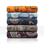 100% Cotton Flannel Bed Sheet Set Floral Paisley Deep Pocket - Sheet Set by Superior Brand