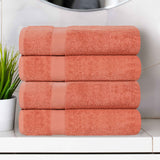 Cotton Highly Absorbent Eco-Friendly Quick Dry Bath Towel Set of 4 - Bath Towel by Superior Brand