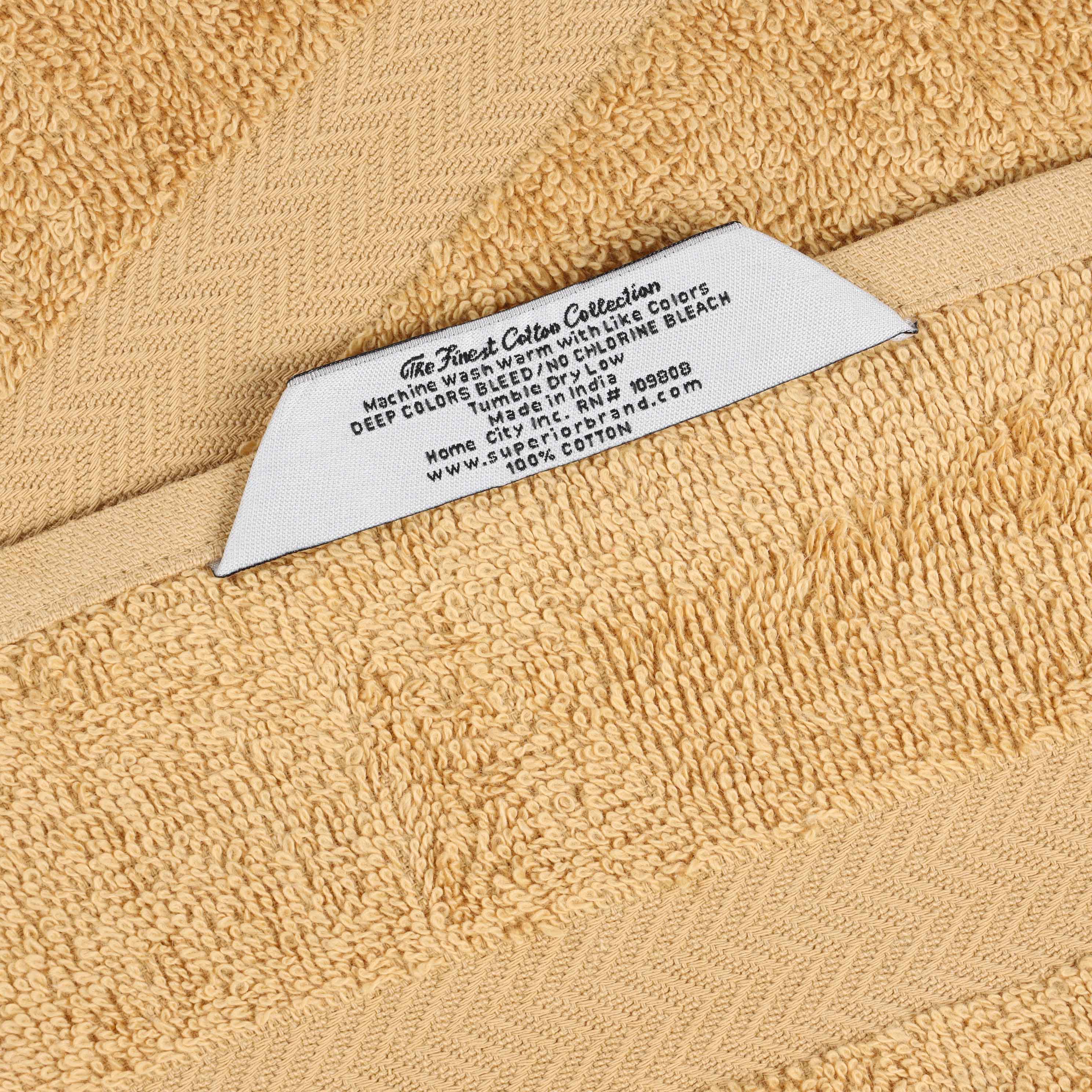 Cotton Highly Absorbent Eco-Friendly Quick Dry Bath Towel Set of 4 - Bath Towel by Superior Brand