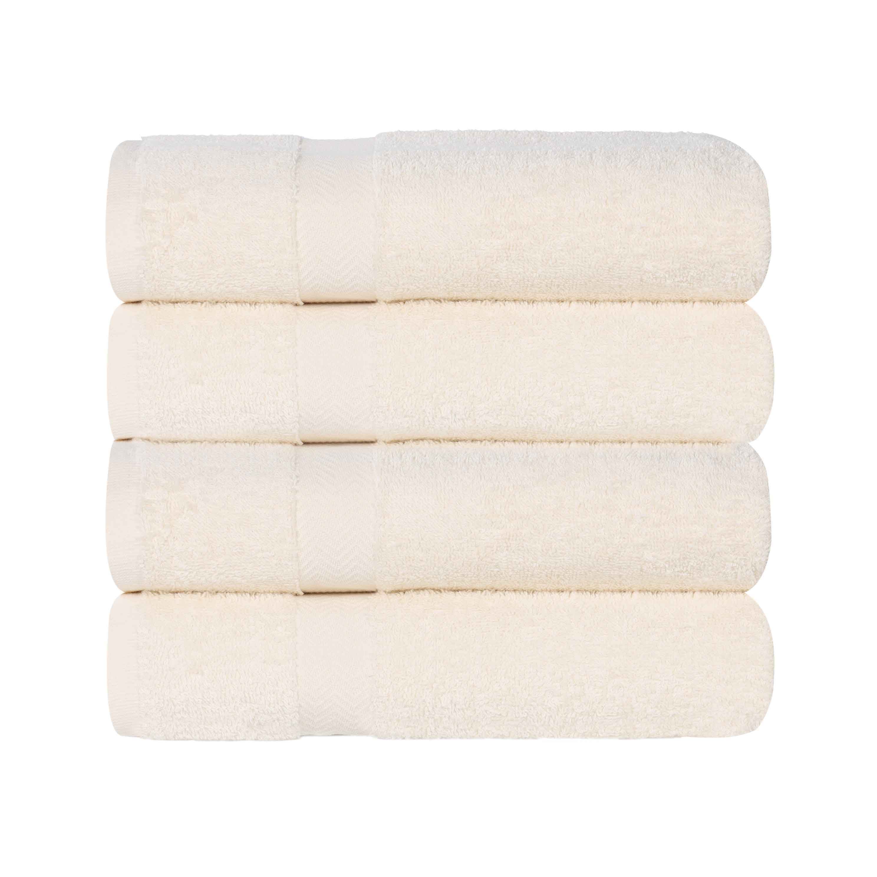 Cotton Highly Absorbent Eco-Friendly Quick Dry Bath Towel Set of 4 - Bath Towel by Superior Brand