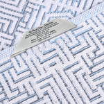 Cotton Modern Geometric Jacquard Plush Absorbent 9 Piece Towel Set - Towel Set by Superior Brand