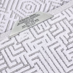 Cotton Modern Geometric Jacquard Plush Absorbent 9 Piece Towel Set - Towel Set by Superior Brand