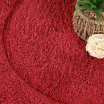 Cotton Oval Solid Non-Skid Washable 2 Piece Bath Rug Set - Bath Rugs by Superior Brand