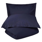100% Cotton Percale Modern Traditional Duvet Cover Set - Duvet Cover Set by Superior Brand