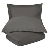 100% Cotton Percale Modern Traditional Duvet Cover Set - Duvet Cover Set by Superior Brand