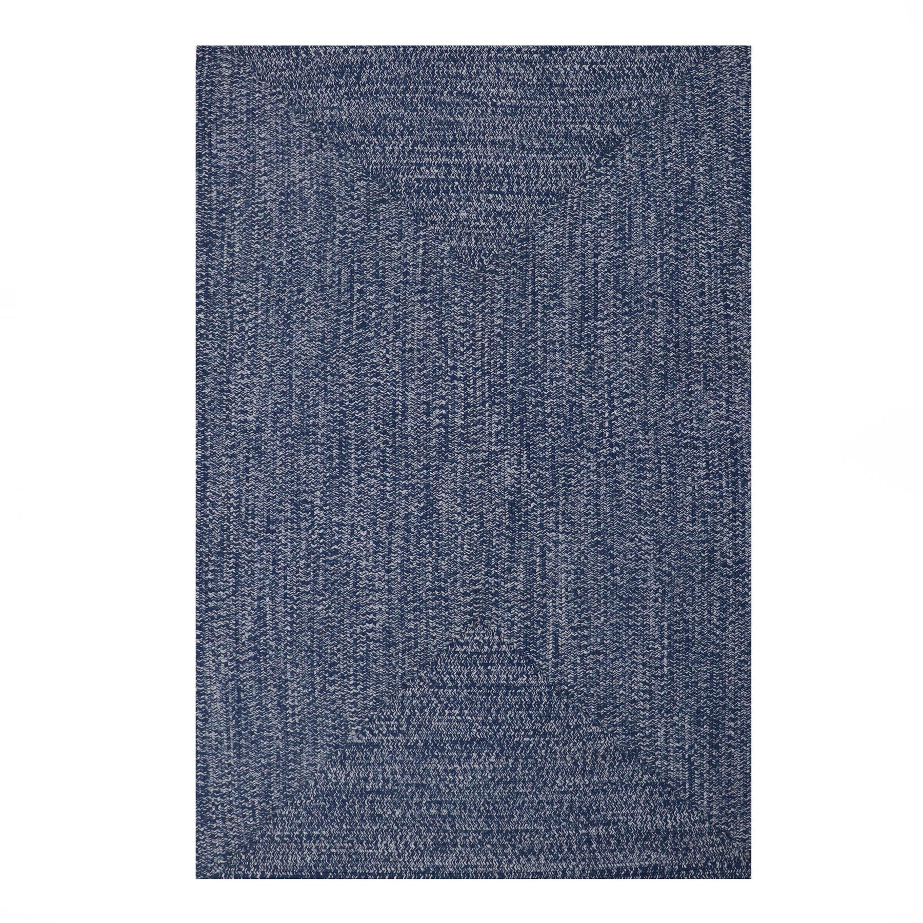 Superior Bohemian Multi-Toned Braided Patterned Indoor Outdoor Area Rug
