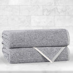 Cotton Blend Medium Weight Ribbed Bath Towel Set of 2 - Bath Towel by Superior Brand