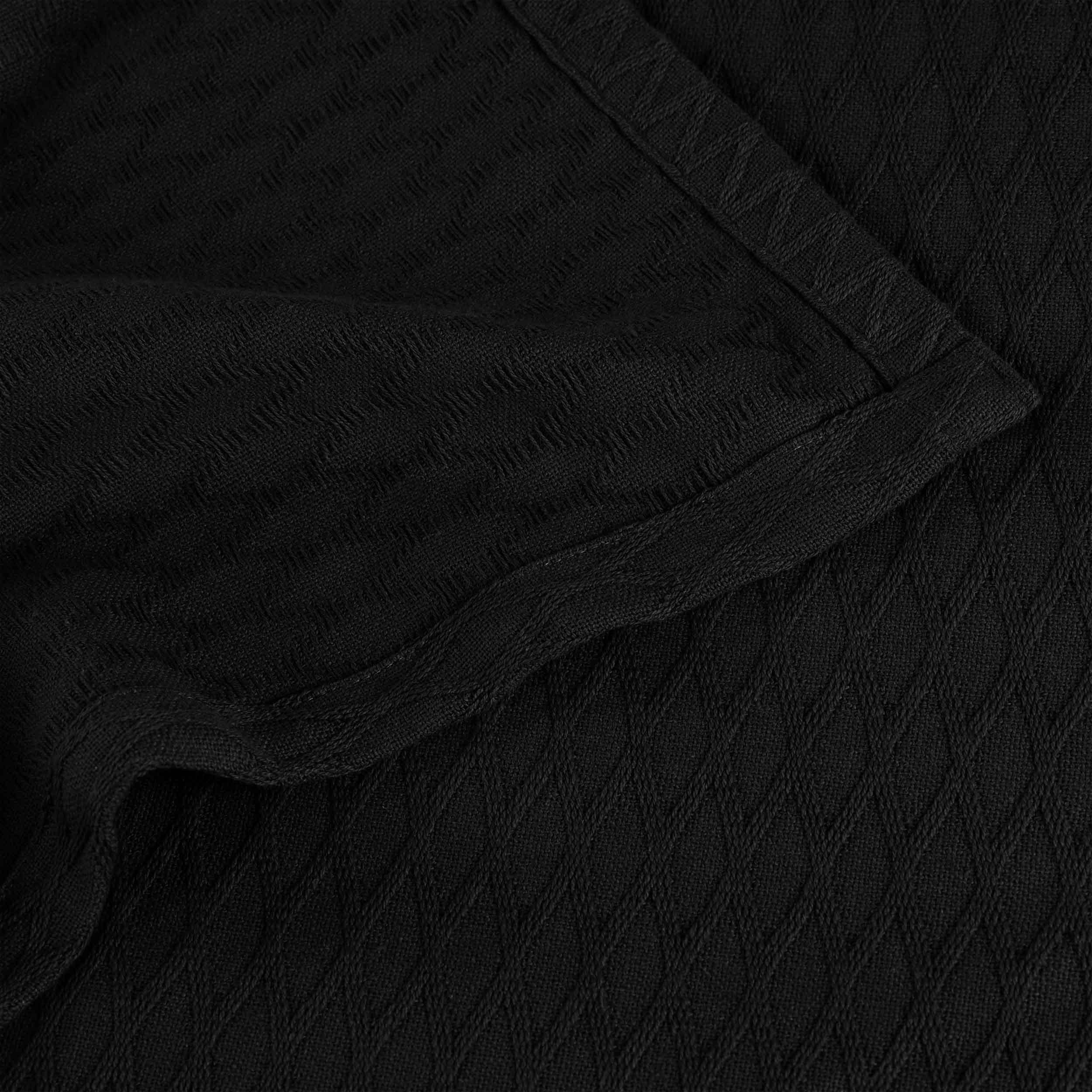 100% Cotton Thermal Blanket – Diamond Weave All-Season, Lightweight & Breathable - Blanket by Superior Brand