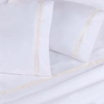 100% Egyptian Cotton 1000 Thread Count Embroidered Pillowcase Set - Egyptian Cotton Pillowcases by Superior Brand