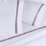 100% Egyptian Cotton 1000 Thread Count Embroidered Pillowcase Set - Egyptian Cotton Pillowcases by Superior Brand