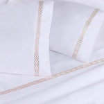 100% Egyptian Cotton 1000 Thread Count Embroidered Pillowcase Set - Egyptian Cotton Pillowcases by Superior Brand