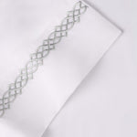 100% Egyptian Cotton 1000 Thread Count Embroidered Pillowcase Set - Egyptian Cotton Pillowcases by Superior Brand