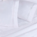 100% Egyptian Cotton 1000 Thread Count Embroidered Pillowcase Set - Egyptian Cotton Pillowcases by Superior Brand