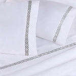 100% Egyptian Cotton 1000 Thread Count Embroidered Pillowcase Set - Egyptian Cotton Pillowcases by Superior Brand