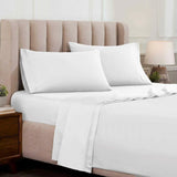 Egyptian Cotton Sateen Sheet Set 1500 Thread Count White - Egyptian Cotton Sheet Set by Superior Brand