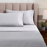 Egyptian Cotton Sateen Sheet Set 1500 Thread Count Platinum - Egyptian Cotton Sheet Set by Superior Brand