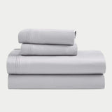 Egyptian Cotton Sateen Sheet Set 1500 Thread Count Platinum - Egyptian Cotton Sheet Set by Superior Brand