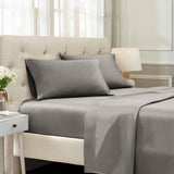 1500 Thread Count Egyptian Cotton Sateen Embroidered Sheet Set - Egyptian Cotton Sheet Set by Superior Brand