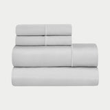 1500 Thread Count Egyptian Cotton Sateen Embroidered Sheet Set - Egyptian Cotton Sheet Set by Superior Brand