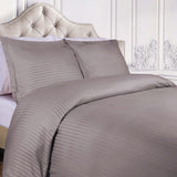 Egyptian Cotton 300 Thread Count Stripe Duvet Cover - Egyptian Cotton Duvet Cover Set by Superior Brand