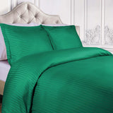 Egyptian Cotton 300 Thread Count Stripe Duvet Cover - Egyptian Cotton Duvet Cover Set by Superior Brand