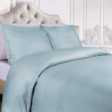 Egyptian Cotton 300 Thread Count Stripe Duvet Cover - Egyptian Cotton Duvet Cover Set by Superior Brand