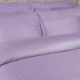 Egyptian Cotton 300 Thread Count Stripe Duvet Cover - Egyptian Cotton Duvet Cover Set by Superior Brand