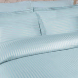 Egyptian Cotton 300 Thread Count Stripe Duvet Cover - Egyptian Cotton Duvet Cover Set by Superior Brand