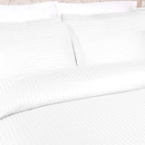 Egyptian Cotton 300 Thread Count Stripe Duvet Cover - Egyptian Cotton Duvet Cover Set by Superior Brand