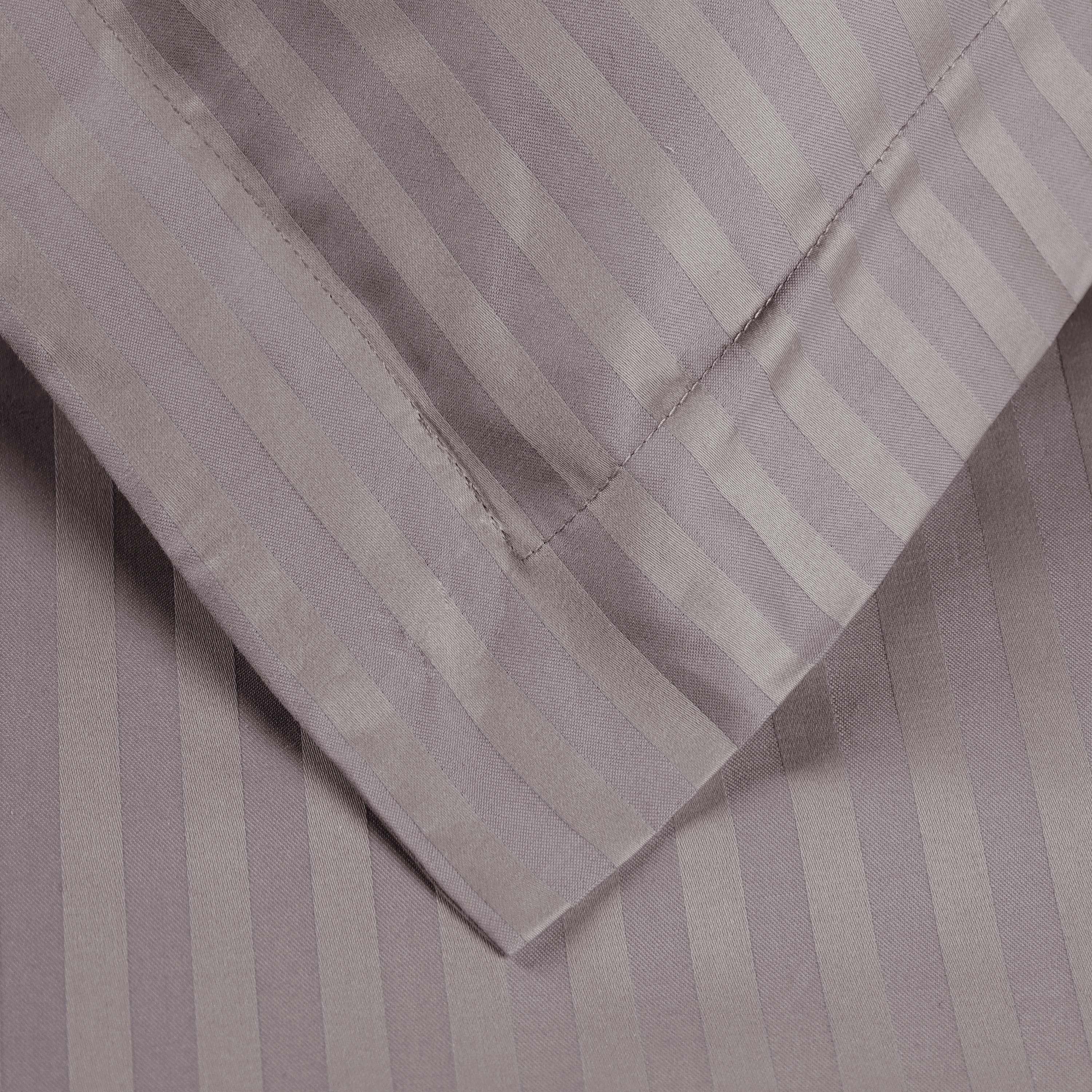 Egyptian Cotton 300 Thread Count Stripe Duvet Cover - Egyptian Cotton Duvet Cover Set by Superior Brand