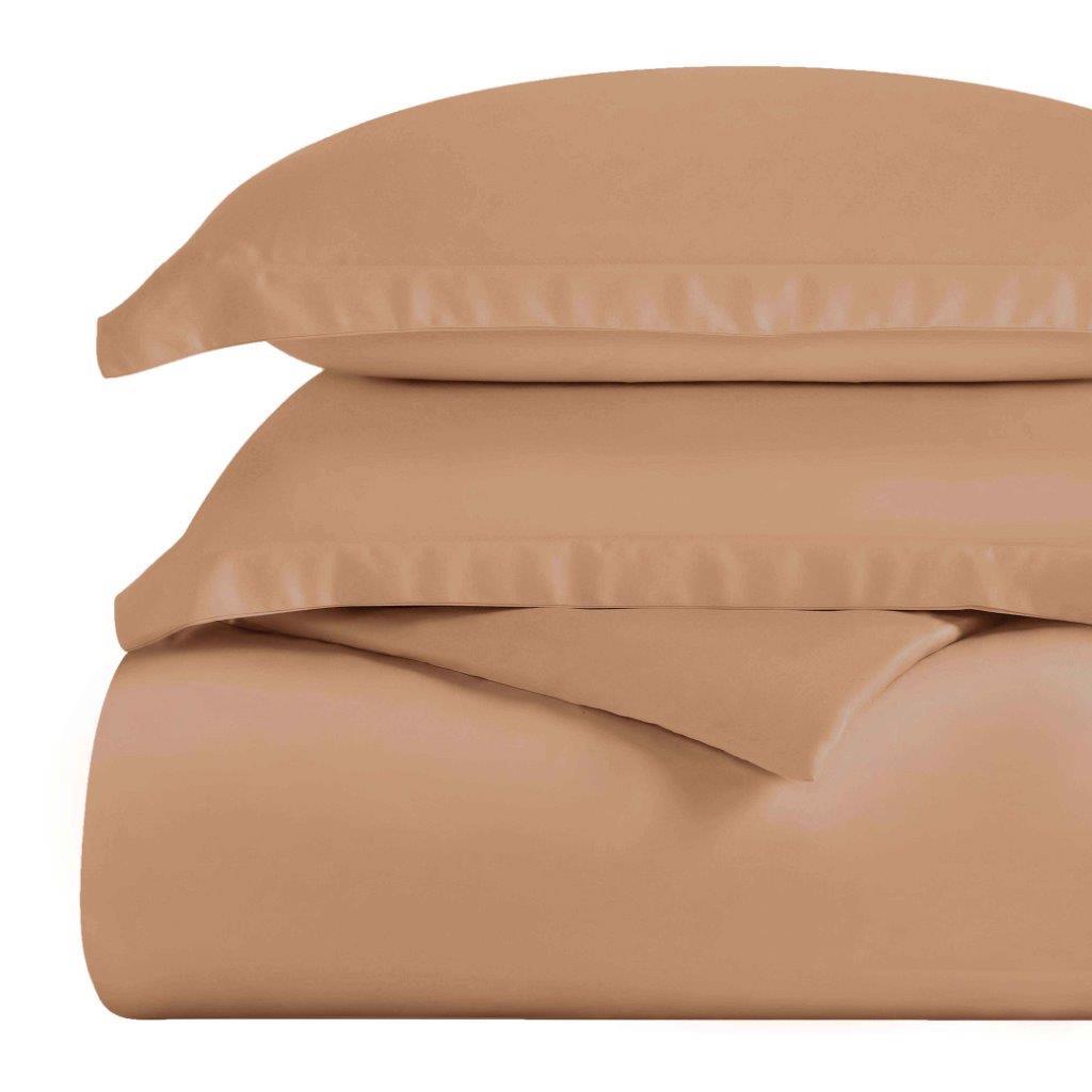 300 Thread Count Egyptian Cotton Solid Duvet Cover - Egyptian Cotton Duvet Cover Set by Superior Brand