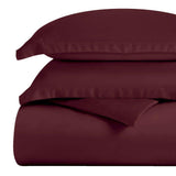 300 Thread Count Egyptian Cotton Solid Duvet Cover - Egyptian Cotton Duvet Cover Set by Superior Brand