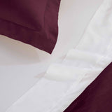 300 Thread Count Egyptian Cotton Solid Duvet Cover - Egyptian Cotton Duvet Cover Set by Superior Brand