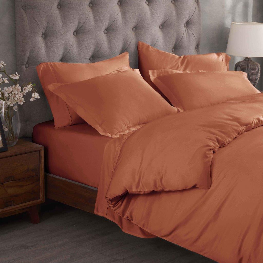 300 Thread Count Egyptian Cotton Solid Duvet Cover - Egyptian Cotton Duvet Cover Set by Superior Brand