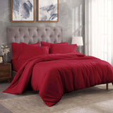 300 Thread Count Egyptian Cotton Solid Duvet Cover - Egyptian Cotton Duvet Cover Set by Superior Brand