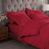 300 Thread Count Egyptian Cotton Solid Duvet Cover - Egyptian Cotton Duvet Cover Set by Superior Brand