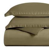 300 Thread Count Egyptian Cotton Solid Duvet Cover - Egyptian Cotton Duvet Cover Set by Superior Brand