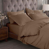300 Thread Count Egyptian Cotton Solid Duvet Cover - Egyptian Cotton Duvet Cover Set by Superior Brand
