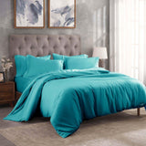 300 Thread Count Egyptian Cotton Solid Duvet Cover - Egyptian Cotton Duvet Cover Set by Superior Brand
