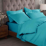 300 Thread Count Egyptian Cotton Solid Duvet Cover - Egyptian Cotton Duvet Cover Set by Superior Brand