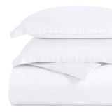300 Thread Count Egyptian Cotton Solid Duvet Cover - Egyptian Cotton Duvet Cover Set by Superior Brand