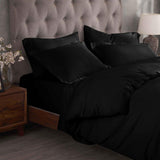 300 Thread Count Egyptian Cotton Solid Duvet Cover - Egyptian Cotton Duvet Cover Set by Superior Brand