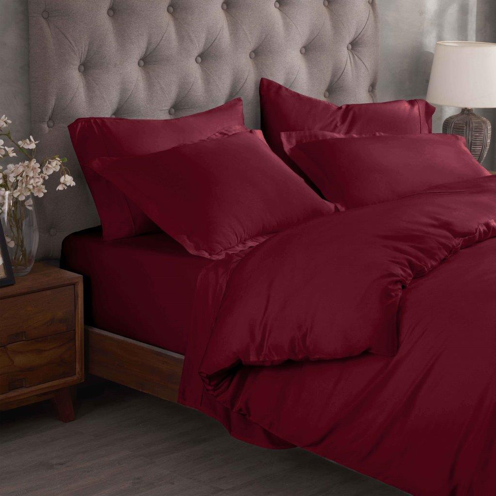 300 Thread Count Egyptian Cotton Solid Duvet Cover - Egyptian Cotton Duvet Cover Set by Superior Brand