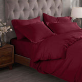 300 Thread Count Egyptian Cotton Solid Duvet Cover - Egyptian Cotton Duvet Cover Set by Superior Brand
