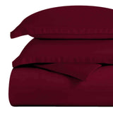 300 Thread Count Egyptian Cotton Solid Duvet Cover - Egyptian Cotton Duvet Cover Set by Superior Brand