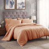 300 Thread Count Egyptian Cotton Solid Duvet Cover - Egyptian Cotton Duvet Cover Set by Superior Brand