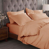 300 Thread Count Egyptian Cotton Solid Duvet Cover - Egyptian Cotton Duvet Cover Set by Superior Brand