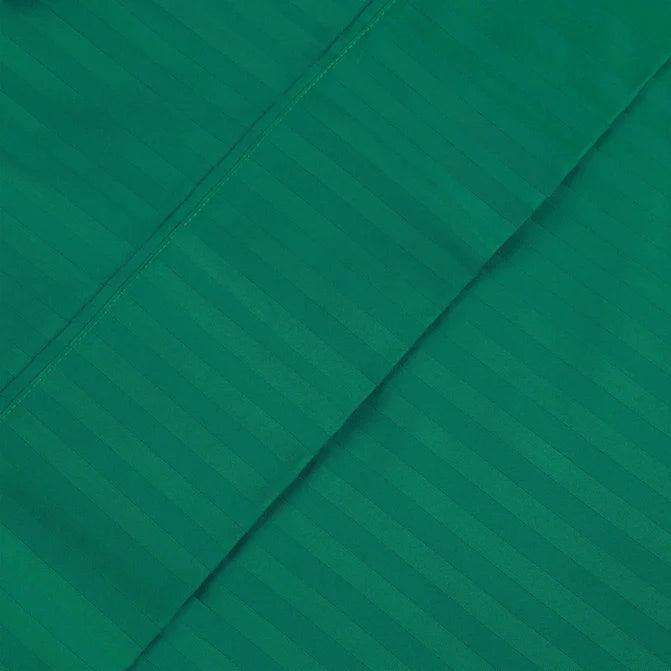 100% Egyptian Cotton 300 Thread Count Stripe Bed Pillowcase Set - Egyptian Cotton Pillowcases by Superior Brand