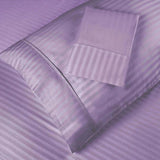 100% Egyptian Cotton 300 Thread Count Stripe Bed Pillowcase Set - Egyptian Cotton Pillowcases by Superior Brand